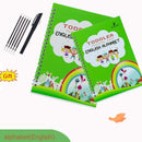 Caderno infantil - Caderno De Caligrafia Reutilizável Mágico Inteligente Para Crianças