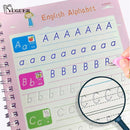 Caderno infantil - Caderno De Caligrafia Reutilizável Mágico Inteligente Para Crianças